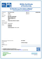 IECEx Certificate For Cable Gland Accessories